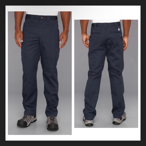 Carhartt Men's Blended Twill Work Chino Pant - Picture 1 of 11